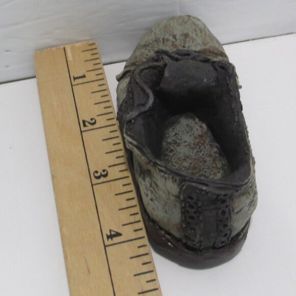 1999 Popular Imports Inc Resin Antique Saddle Shoe Vintage Figurine - Picture 7 of 7